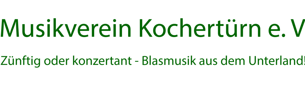 Musikverein Kochertürn e.V.